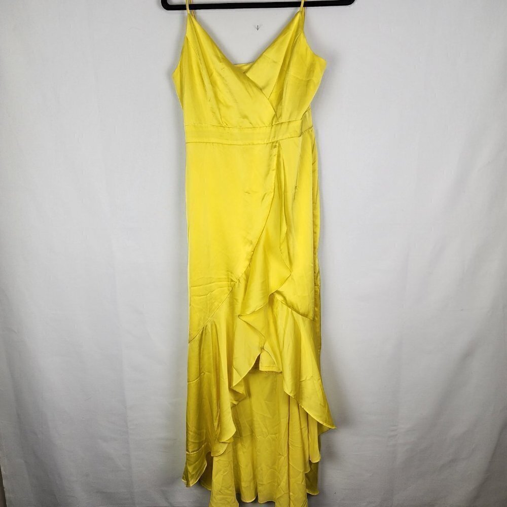 Laundry by Shelli Segal High-Low Ruffle Dress 6 - Picture 2 of 5